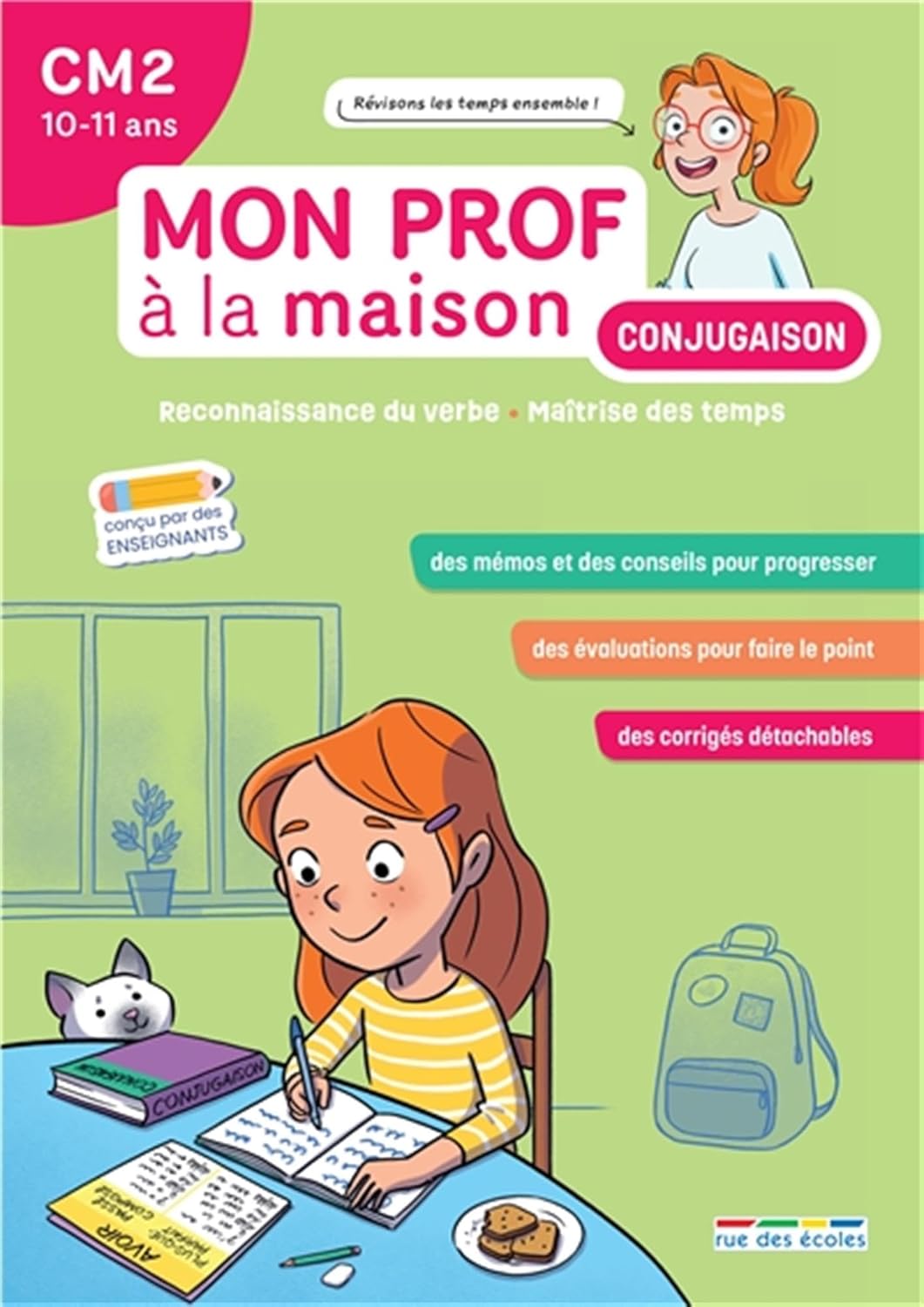 Mon prof à la maison - Conjugaison CM2